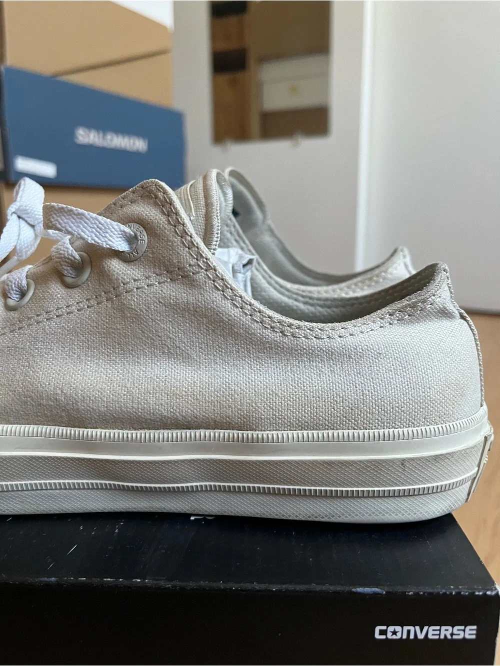 Converse Chuck Taylor II 2 in Parchment/Off-White 8 - Picture 5 of 16